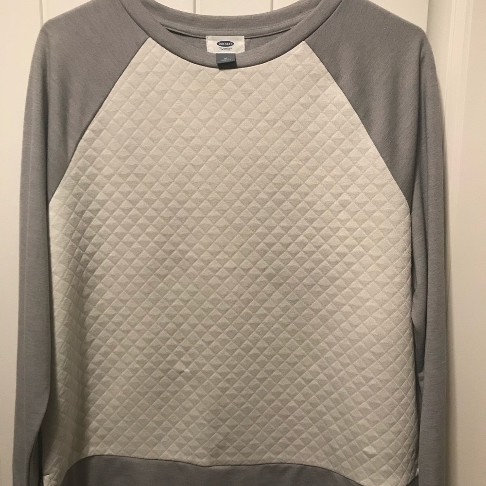 Old Navy Quilted Sweatshirt